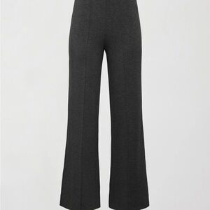 Carbon38 Black Wide Leg Scuba Pants